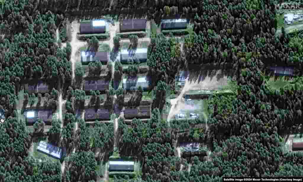 A military facility near&nbsp;Oktyabrskiy, in Russia&#39;s Tver region, photographed by satellite on September 18. The storage site was believed to hold&nbsp;Iskander and Tochka-U missiles. Both weapons have been used extensively against Ukraine.&nbsp;