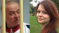 Former Russian spy Sergei Skripal (left) and his daughter Yulia (combination file photo)