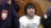 Temirlan Eskerkhanov appears in court in Moscow in July 2017. 