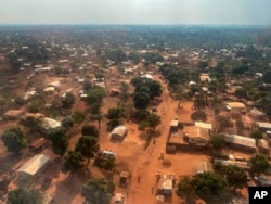 An aerial view of Bangui, the capital of the Central African Republic (file photo)