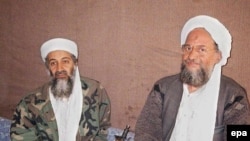 The loss of Osama bin Laden (left, with deputy Ayman al-Zawahri at a hideout in Afghanistan in November 2001) is likely to be felt more in recruitment than any sort of practical sense.