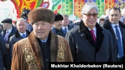 Following tumultuous protests last week, Kazakh President Qasym-Zhomart Toqaev (right) appears to have gained the upper hand in his relationship with his predecessor Nursultan Nazarbaev (left).