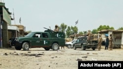 The aftermath of a suicide attack in Bannu in Pakistan's Khyber Pakhtunkhwa Province (file photo). 