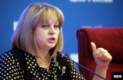 Russian Central Election Commission Chairwoman Ella Pamfilova