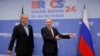 Russian President Vladimir Putin gestures during a meeting with his Iranian counterpart, Masud Pezeshkian, on the sidelines of the BRICS summit in Kazan, Russia, on October 23. Russia has drawn closer to Iran and has tapped into widespread grievances against Israel and the West in a bid to bolster its global clout and blunt criticism of its war on Ukraine.