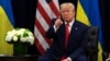 U.S. – US President Donald J. Trump during a meeting with Ukraine's President Volodymyr Zelensky. New York, USA, 25 September 2019