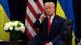 U.S. – US President Donald J. Trump during a meeting with Ukraine's President Volodymyr Zelensky. New York, USA, 25 September 2019