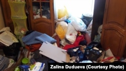 "When I returned home, I simply couldn't recognize anything," Vika's mother, Zalina Duduyeva, told RFE/RL. "Everything was broken. Anything of value was missing. The floor was littered with used condoms."