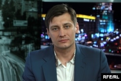 Russian opposition politician Dmitry Gudkov