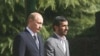 Presidents Vladimir Putin and Mahmud Ahmadinejad in Tehran