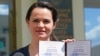 Svyatlana Tsikhanouskaya is registered for the August 9 election.