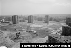 Sofia's Hipodruma suburb photographed in 1966