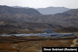 Installations used by Chinese excavators and engineers at a copper mine in Mes Aynak in Afghanistan's Logar Province. (file photo)