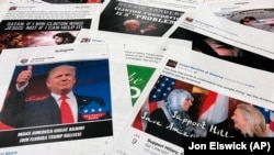 Facebook and Instagram ads linked to a previous Russian effort to disrupt the U.S. elections.