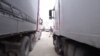 Truck Driver Protest 'Heading To Moscow' 