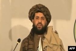 Taliban Defense Minister Mohammad Yaqoob (file photo)