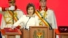 Maia Sandu is sworn in for a second term as Moldova's president on December 24. 