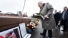 Six Detained At Nemtsov Memorial After March Honoring Slain Kremlin Foe