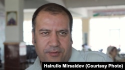 Tajik journalist Hairullo Mirsaidov (file photo)