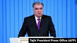 Tajik President Emomali Rahmon