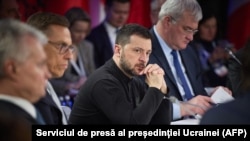 According to the Ukrainian constitution, President Volodymyr Zelenskyy is bound to remain in office as the country is under martial law because of Russia's full-scale invasion.