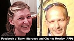 Dawn Sturgess (left) and Charles Rowley