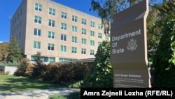 The U.S. State Department says it is "deeply concerned" about the detentions of a number of activists in Azerbaijan. (file photo)