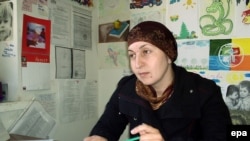 Zarema Sadulayeva was abducted from her office, along with her husband.