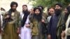 Former TTP leader Maulana Fazlullah (center) was killed by in a U.S. drone strike along the Pakistan-Afghanistan border: