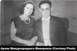 Yelizaveta Rivchun's parents, Cecelia and David Geigner.