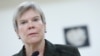 Rose Gottemoeller at a news briefing in Yerevan in 2017, when she was serving as deputy secretary-general of NATO. 