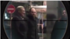 The Instagram post shows former Prime Minister Mikhail Kasyanov and antigovernment activist Vladimir Kara-Murza entering a Strasbourg building and was filtered to appear as if the men are being viewed through the scope of a rifle.