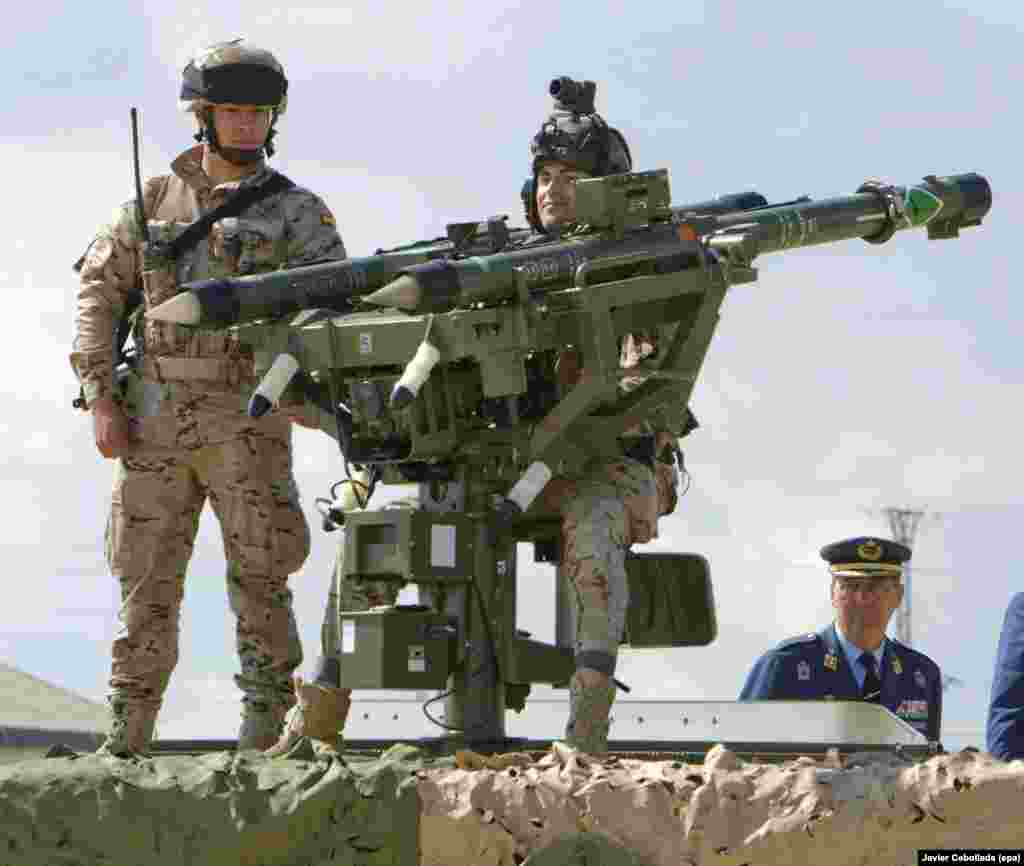 Another 60 million euros will be spent on Mistral short-range air-defense missile systems.&nbsp; The French-made weapon, which is already in use in Ukraine, is more cumbersome than its American and Russian shoulder-launched equivalents, but its tripod-mounted design allows for sustained periods of readiness. Such a system could be of use for the gunner teams that operate on the outskirts of Ukrainian cities tasked with shooting down incoming Russian drones.