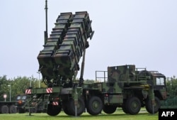 A Patriot missile system in Germany