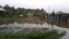 Nizhneudinsk in the Primorye region after flooding