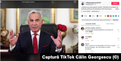 Thousands of TikTok accounts were used to boost Calin Georgescu's popularity in the first round of Romania's presidential election.