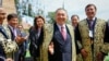 Many in Kazakhstan are worried that that a proposed new pantheon will be used to inter President Nursultan Nazarbaev (center) or other members of the current elite, not Kazakhs whose prominence has been defined by history. 