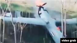 The drone crashed just five kilometers outside the Tajik capital, Dushanbe. 