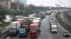 Russian Truckers Resume Protests Against Controversial Toll System