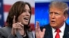 Iranian hackers have been accused of targeting the e-mail accounts of both the Republican candidate, former President Donald Trump (right), and his Democratic rival, Kamala Harris (left).