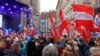 Austria's Far-Right Holds Final Election Rally Amid Opposition Protests